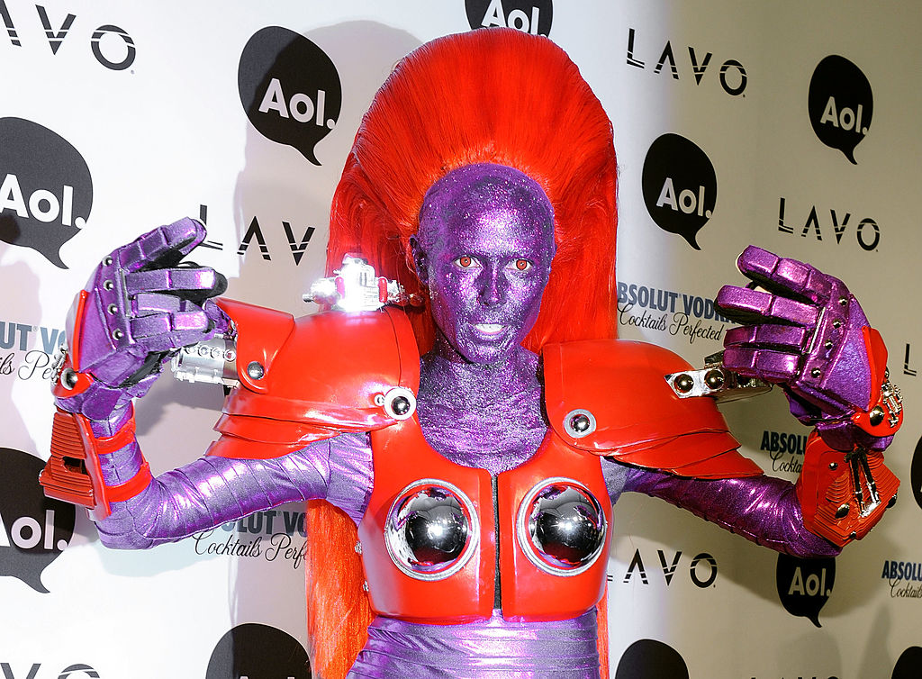 Heidi Klum bei ihrer 10. Halloween-Party in New York City, 2010.