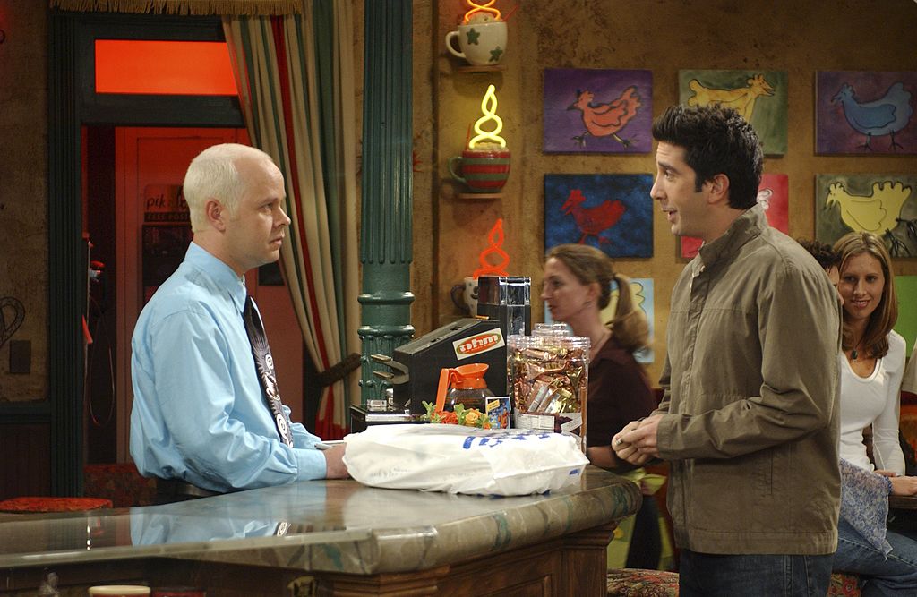 Gunther-Darsteller und David Schwimer in einer "Friends"-Szene