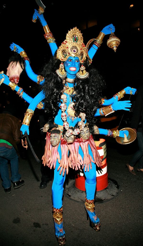 Heidi Klum bei ihrer New Yorker Halloween-Party 2008