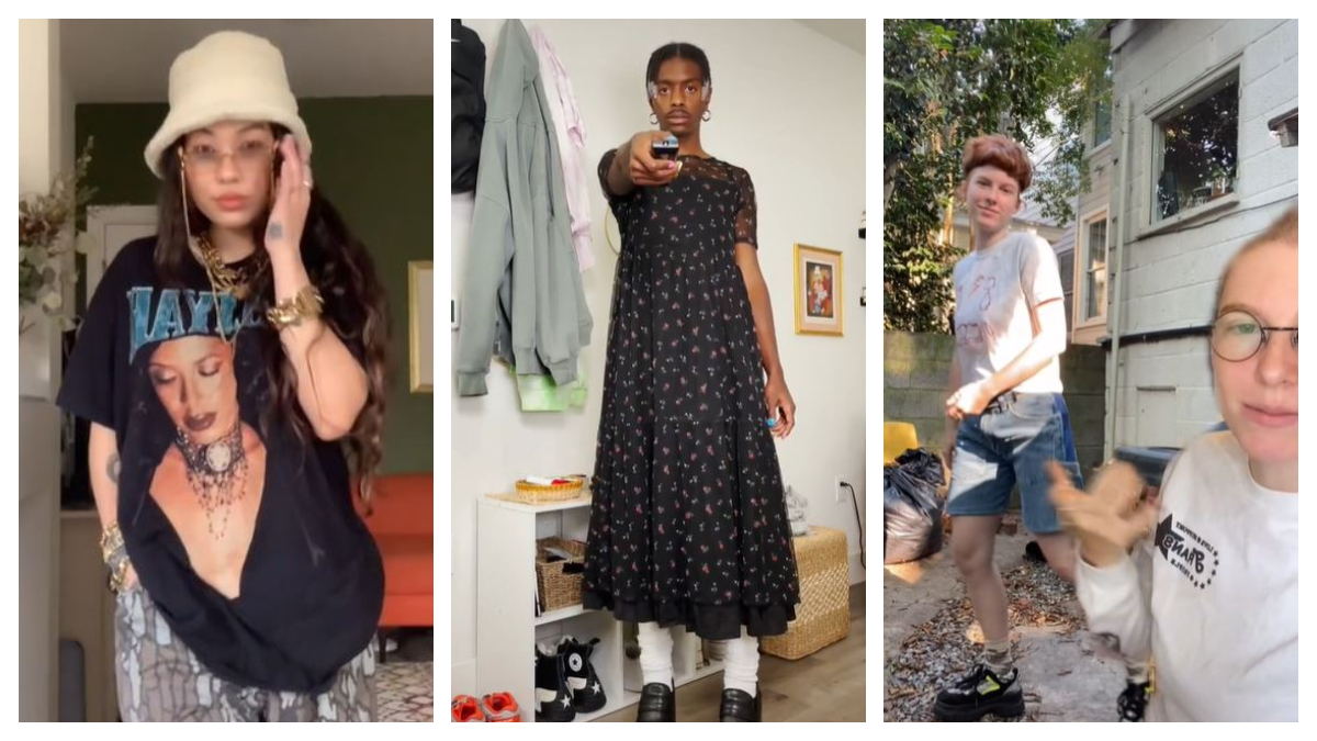 Non-Binary TikTok-Stars geben uns Fashion-Tipps!