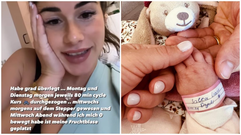 Sarah Engels: Instastory zur Geburt von Baby Solea