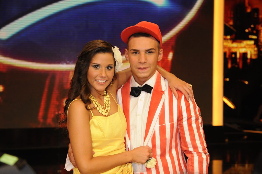 Sarah Engels und Pietro Lombardi bei DSDS, 2011