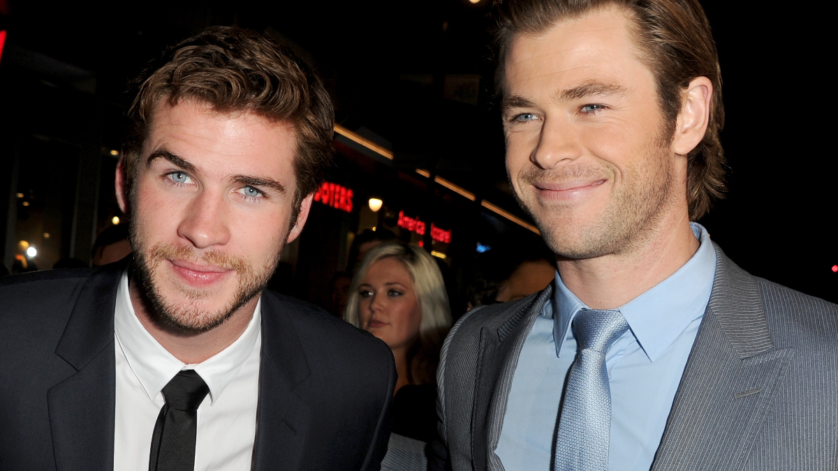 Liam und Chris Hemsworth im November 2013.