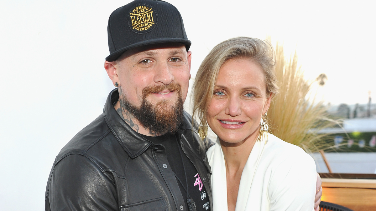 Benjamin Madden und Cameron Diaz, 2016.