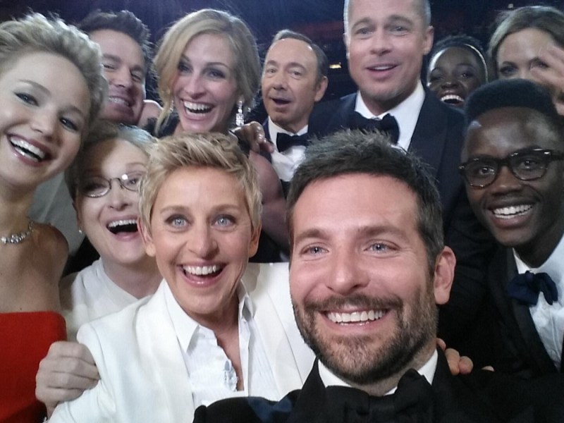 Die Oscars 2014: Hollywood-Selfie