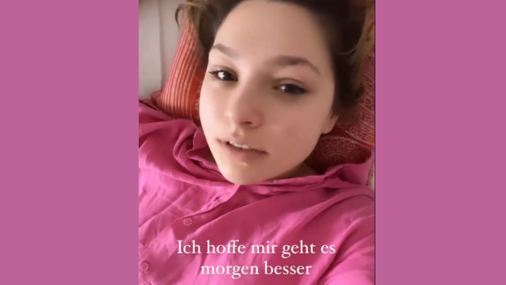 TikTok- und Instagram-Star Lucy Lacht ist krank.