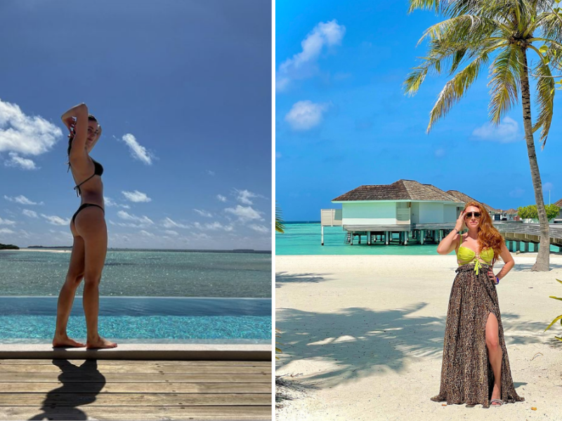 Malediven: Lieblingsreiseziel von Influencer:innen wie Stefanie Giesinger, Georgina Fleur und Co.