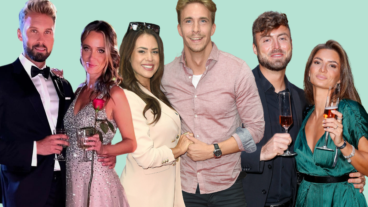 Bachelor- und Bachelorette-Paare: Dominik und Anna, Jessica und David, Niko und Michèle