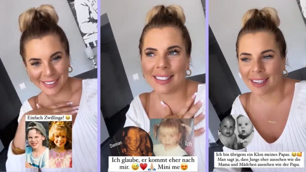 Jenny Frankhauser zeigt neue Kinderbilder auf Instagram