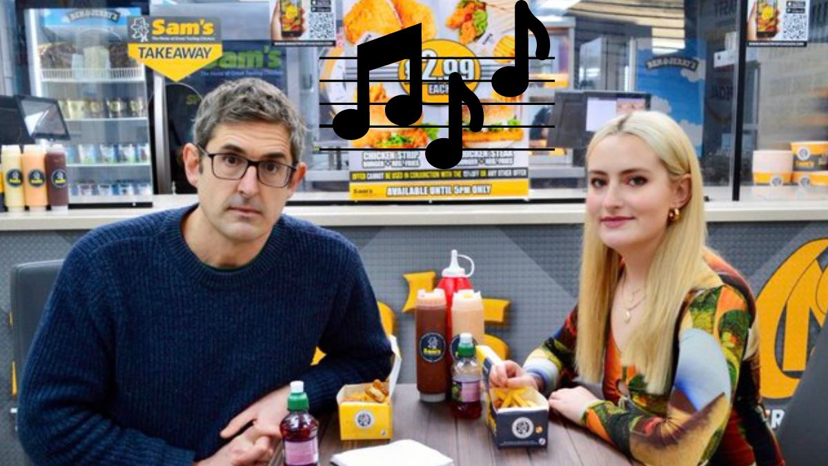 "Jiggle Jiggle"-Star Louis Theroux mit Amelia Dimoldenberg