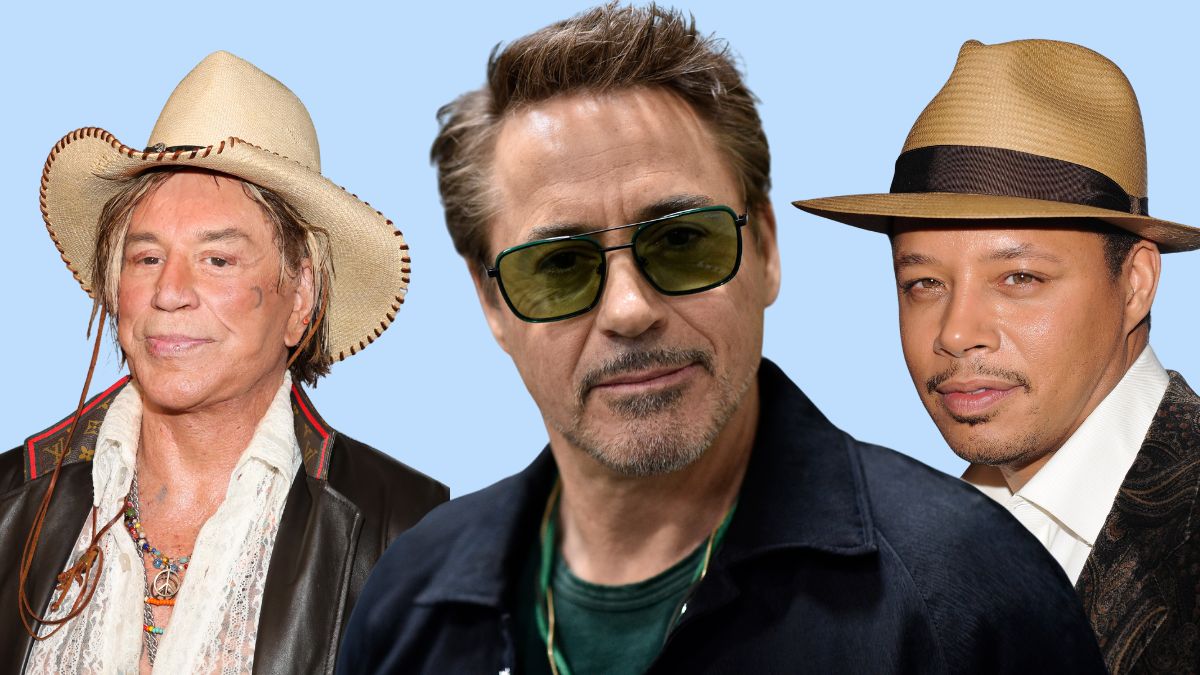 Mickey Rourke, Robert downey jr, Terence Howard