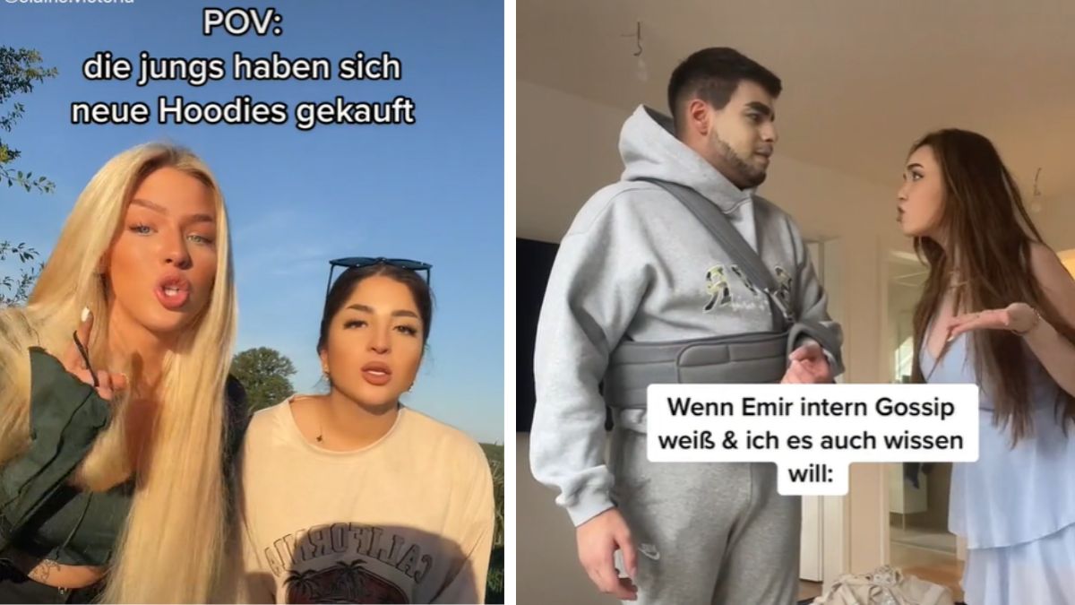 Russelnase: TikTok-Sound mi Elaine Victoria, Karim und Julesboringlife