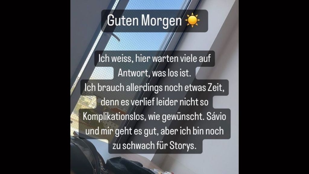 Anne Wünsche gibt erstes Update nach der Geburt