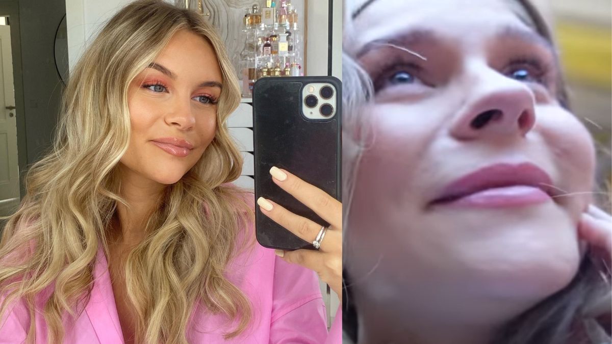 Dagi Bee ganz emotional auf dem Geburtstag ihres Mannes