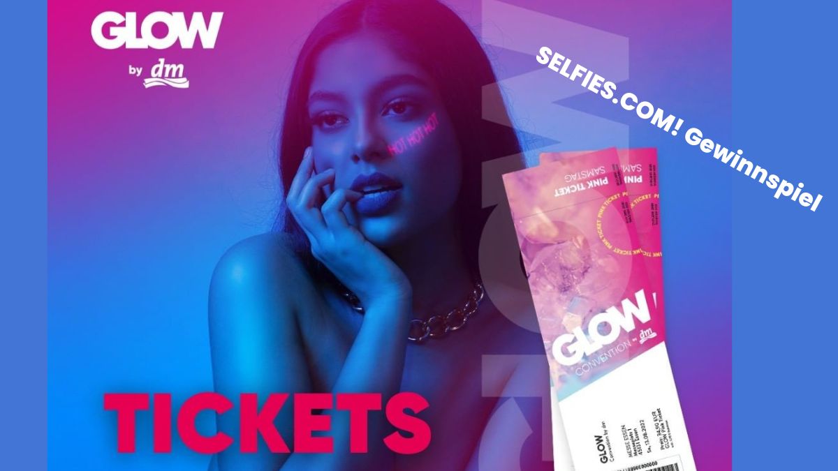 Gewinnspiel GLOW CON 2022: 2x2 Pink Tickets für den 13./14. August in Essen mit SELFIES.COM