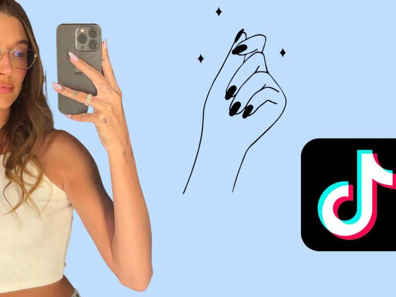 Hailey Bieber: „Glazed Donut“-Nägel sind TikTok-Trend – so machst du sie nach