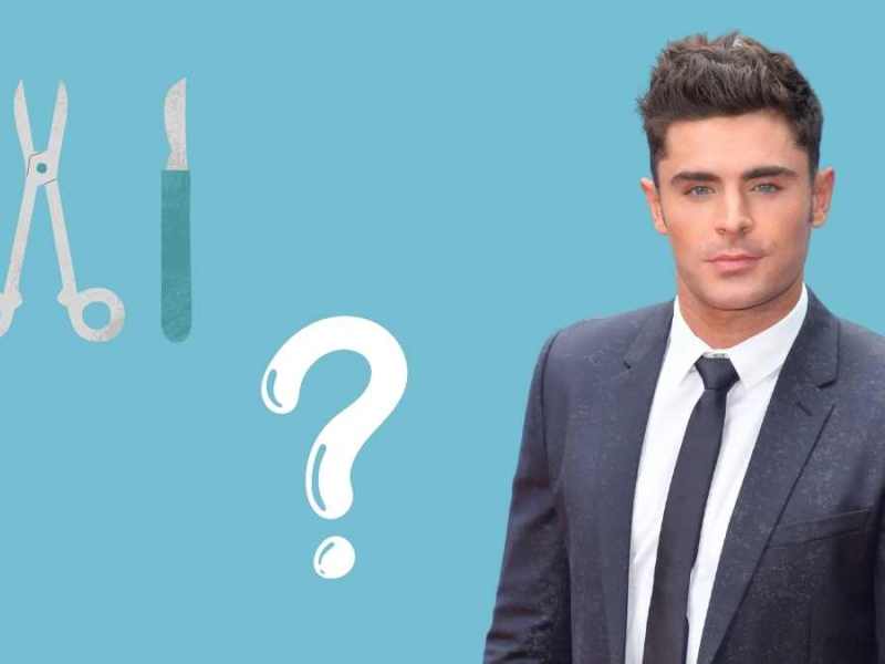 Zac Efron Gesichtsveränderungen Statement