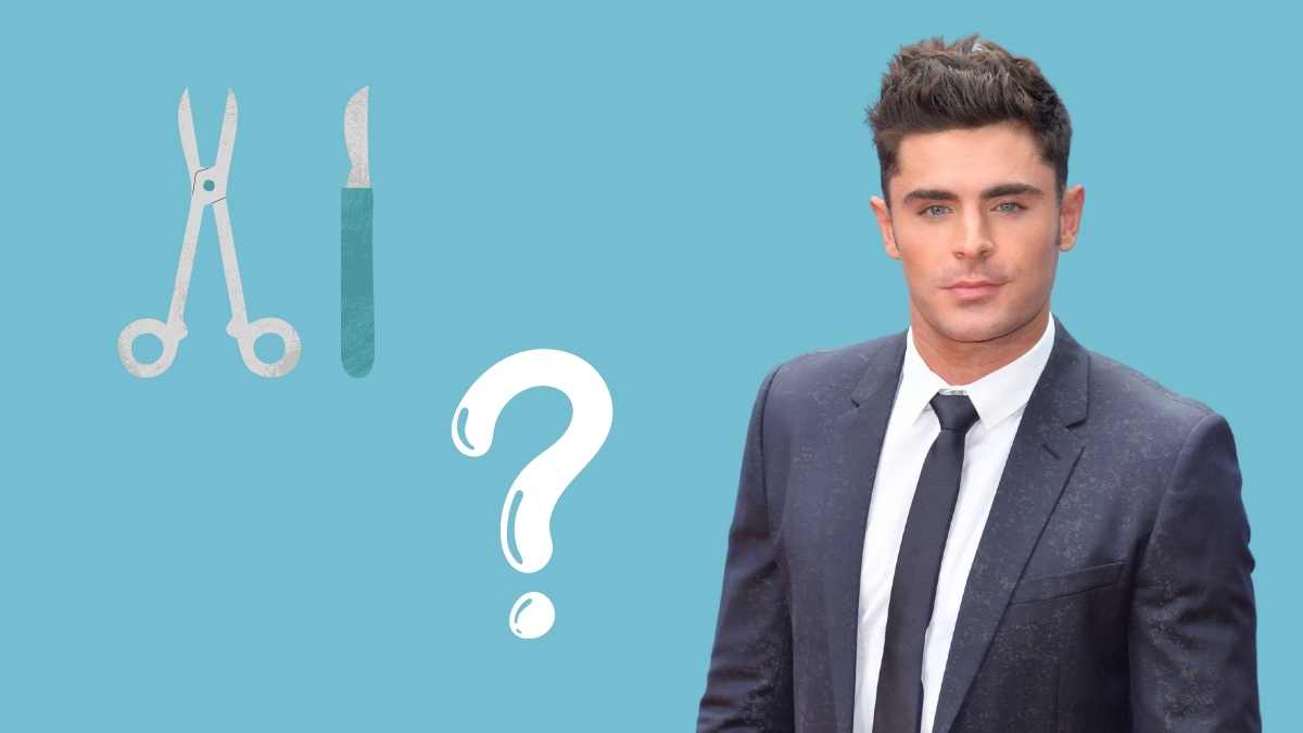 Zac Efron Gesichtsveränderungen Statement