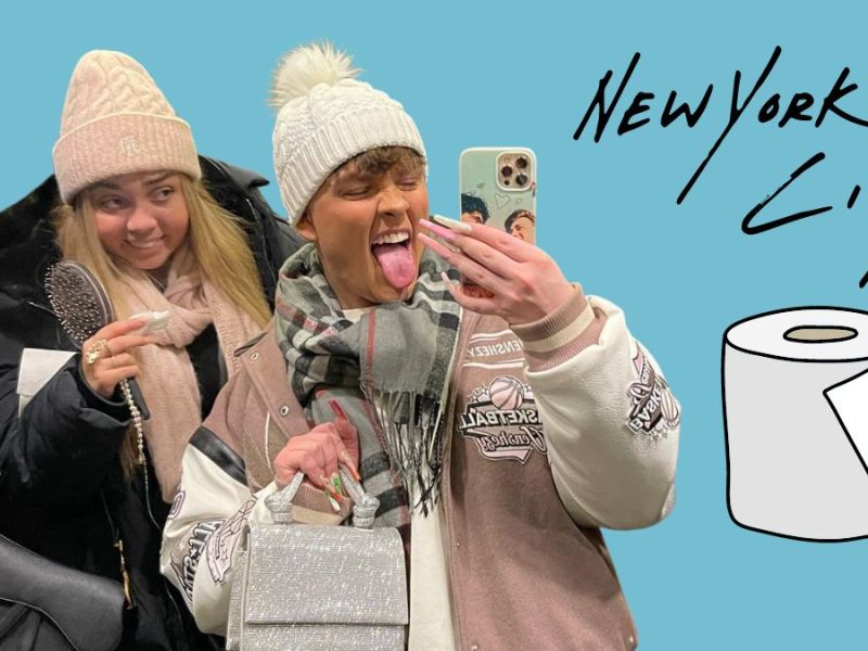Julesboringlife und Twenty4Tim in New York