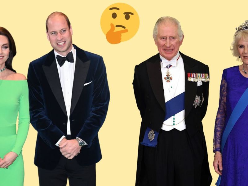 Kate William Charles Camilla Royals