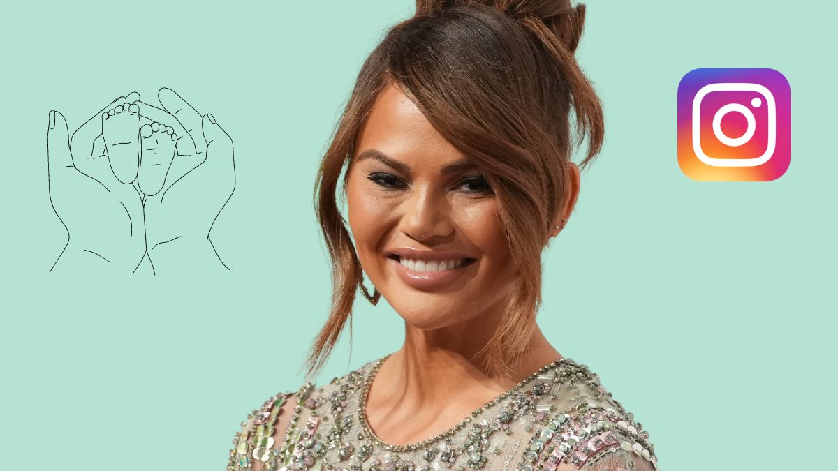 Chrissy Teigen Baby Gesicht