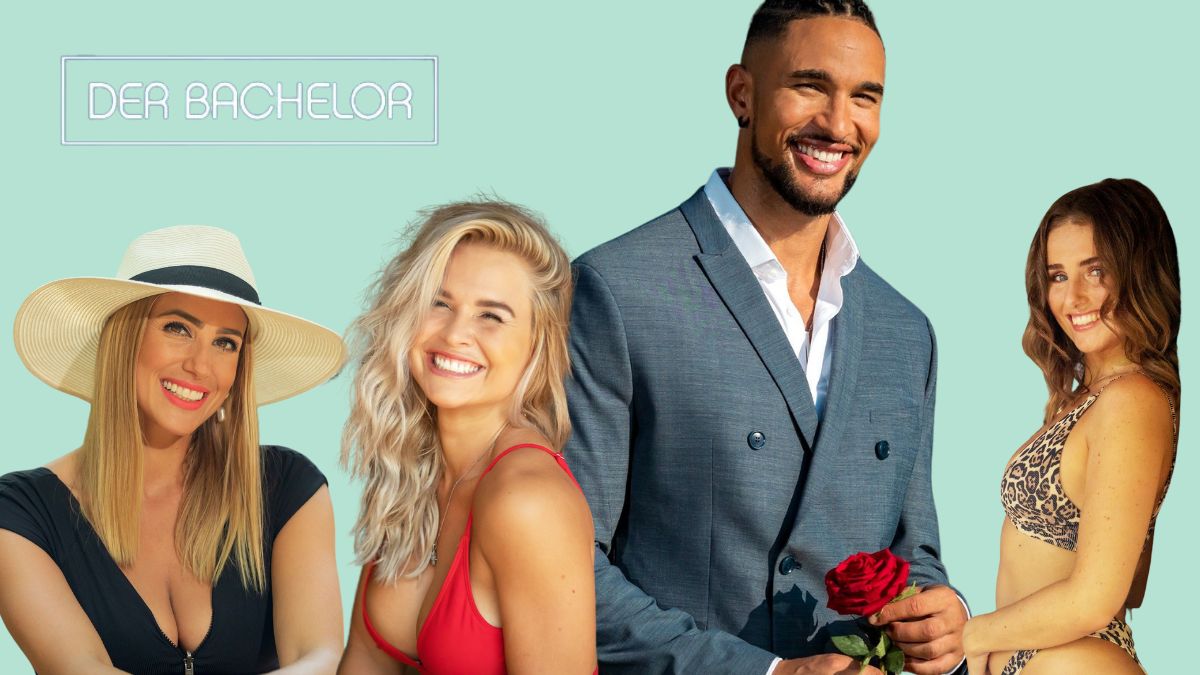 Der Bachelor: Kandidatinnen Alyssa, Colleen, Fiona und David Jackson