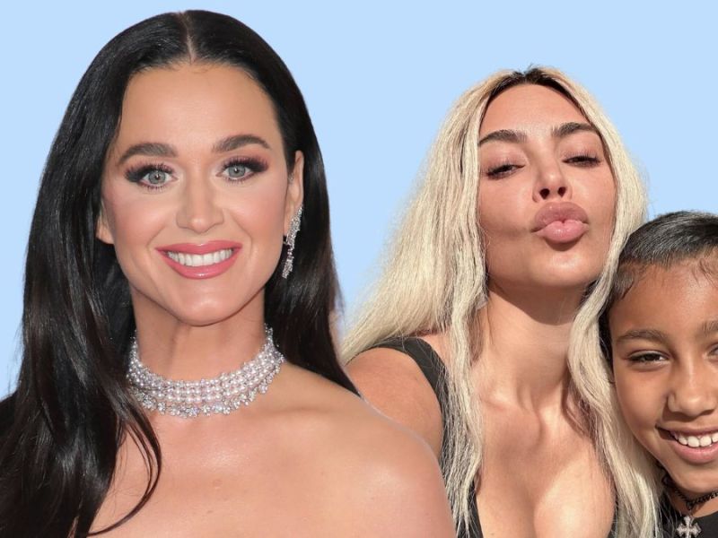 Katy Perry und Kim Kardashians Tochter North tanzen auf der Bühne